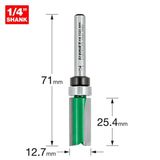 Trend 1/4" Template Profile 12.7mm C121X1/4TC