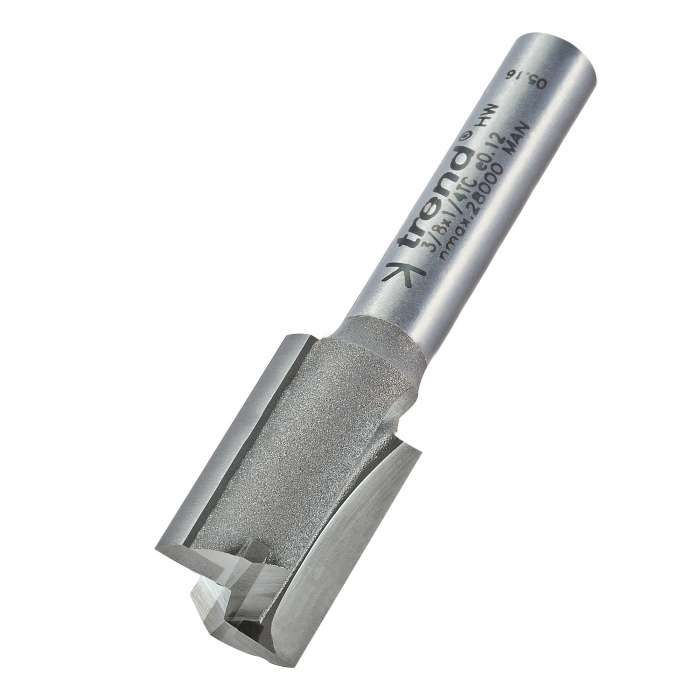 Trend 1/4&quot; Two Flute Cutter 12mm 3/8X1/4TC