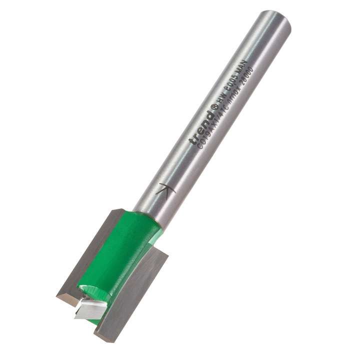 Trend 1/4&quot; Two Flute Cutter 12mm C019AX1/4TC
