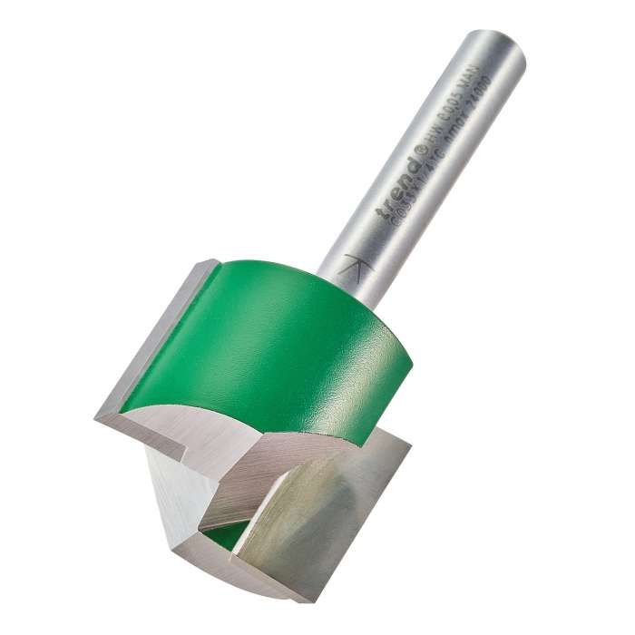 Trend 1/4&quot; Two Flute Cutter 25.4mm C033X1/4TC