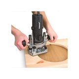 Trend T4ELK 1/4" Variable Speed Router 110V 850W c/w Kitbox