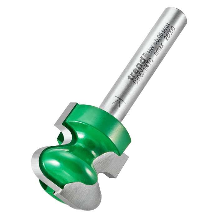 Trend 19mm Drawer Pull Cutter C305X1/4TC