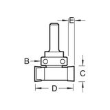 Trend 24mm Intumescent Cutter C209X1/4TC