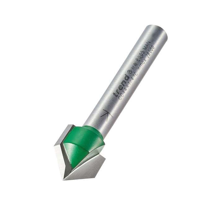 Trend 45° Chamfer V Groove Cutter C044X1/4TC