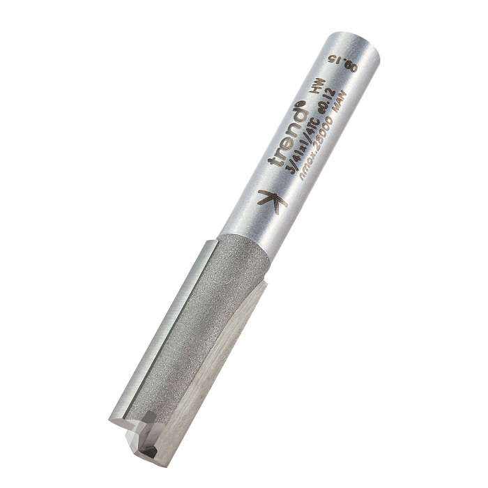 Trend 8mm Two Flute Cutter 3/41X1/4TC 8MM DIAMETER