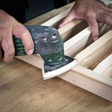 Trend Aluminium Oxide Delta Sanding Sheet 120 Grit 93mm 10pc AB/OSC/120A