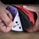 Trend Aluminium Oxide Detail Sanding Sheet 240 Grit 102mm x 151mm 10pc AB/DET/240A