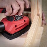 Trend Aluminium Oxide Detail Sanding Sheet 240 Grit 102mm x 151mm 10pc AB/DET/240A