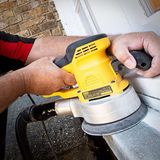 Trend Aluminium Oxide Random Orbital Sanding Disc 10pc 150mm 240 grit AB/150/240A