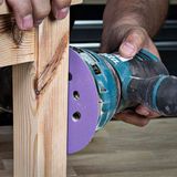 Trend Aluminium Oxide Random Orbital Sanding Disc 180 Grit 125mm 50pc AB/125/180A/B