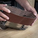 Trend Aluminium Oxide Sanding Belt 40 Grit 75mm x 457mm 3pc AB/B75/40A