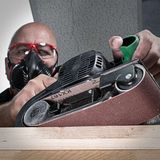 Trend Aluminium Oxide Sanding Belt 60 Grit 75mm x 457mm 3pc AB/B75/60A