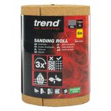 Trend Aluminium Oxide Sanding Roll 115mm x 5m 40 Grit AB/R115/40A