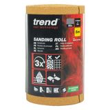 Trend Aluminium Oxide Sanding Roll 115mm x 5m 60 Grit AB/R115/60A