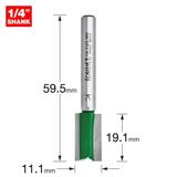 Trend C017X1/4TC - Two Flute Cutter 11.1mm diameter