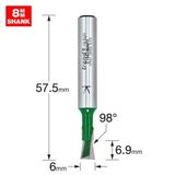 TREND C154X8MMTC DOVETAIL 6.0MM DIAMETER X 98 DEGREES TWO FLUTE