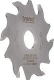 TREND CR/BJB100T CRAFTPRO BISCUIT BLADE 100MM DIAMETER X 6T X 22MM THIN BODY