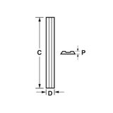 Trend Craft Pro Planer Blade Set 82x5.5x1.1mm TC CR/PB29