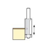 Trend Guided trimmer 6.35mm diameter x 12.7mm C167X1/4TC