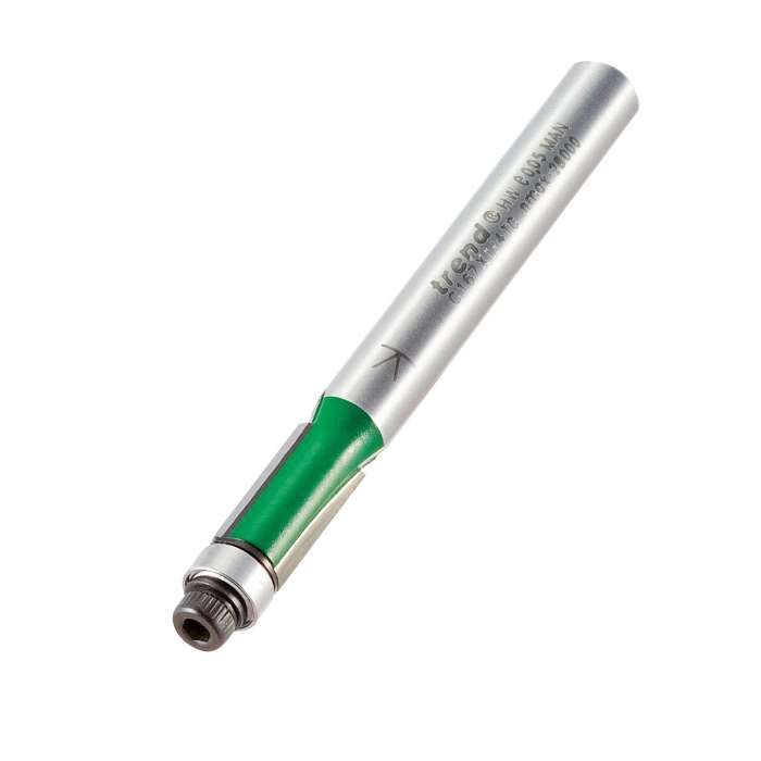 Trend Guided trimmer 6.35mm diameter x 12.7mm C167X1/4TC