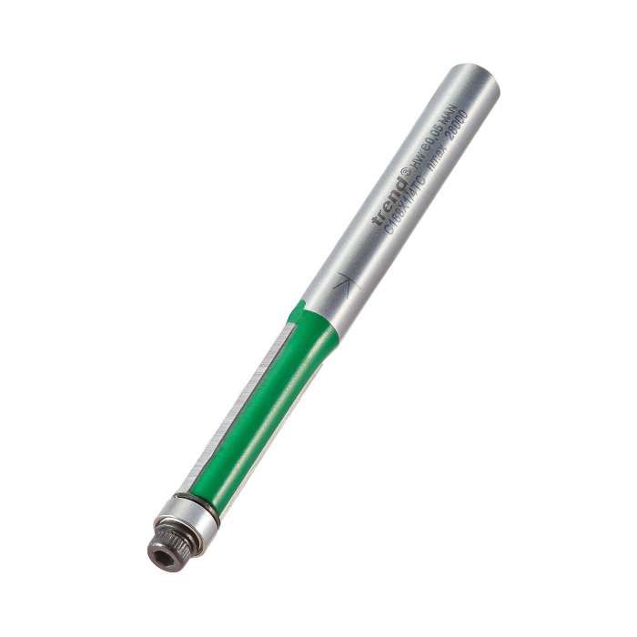 Trend Guided trimmer 6.35mm diameter x 25.4mm C168X1/4TC