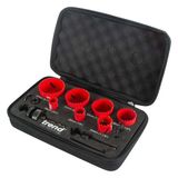 Trend HS/SET/7 - HSS Bi-Metal 8% Cobalt Holesaw 7pc Plumbing Set