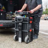 Trend MS/T/SET3/A ProTransit Tool Box Storage Set 3 Piece Heavy Duty with Wheeled