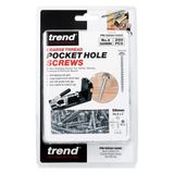Trend Pocket hole screw coarse thread No.8 x 50mm PH/8X50/200C