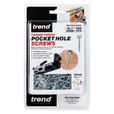 Trend Pocket Hole Screw Fine Thread No.6 X 25mm PH/6X25/500