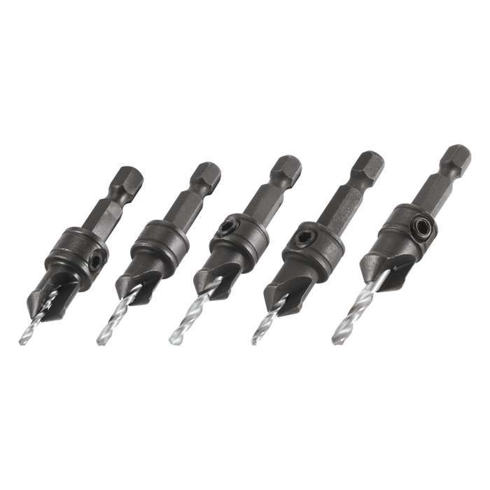 Trend Quick Release Countersink Set 5 Piece QR/CS/SET