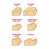 TREND SET/SS11X1/2TC 6 PIECE STARTER CUTTER SET 1/2"