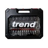 TREND SET/SS35X1/2TC 35PC 1/2IN ROUTER CUTTER STARTER SET