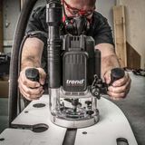 Trend T14EK 1/2in Dual Mode Plunge Router 240V/2300W with Carry Case