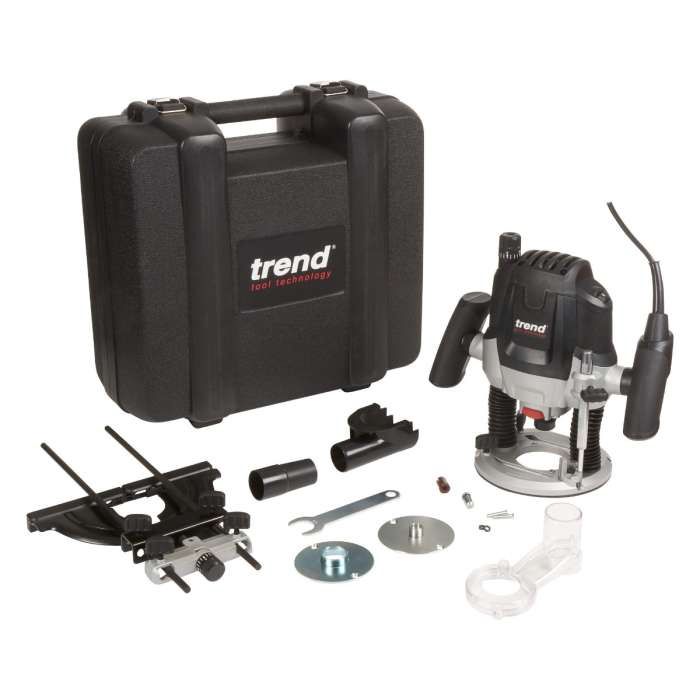 Trend T7EK 1/2&quot; Plunge Router 230V/2100W
