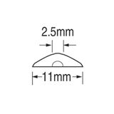 Trend Tapered File Mini 3 inch Fine DWS/TF3M/F