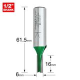 Trend Two Flute Cutter 6mm diameter C005X1/2TC