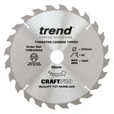 Trend Wood Circular Saw Blade 235mm x 30mm x 24T CSB/23524