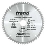 Trend Wood Cordless ATBR Circular Saw Blade 210mm x 30mm x 60T CSB/21060TC