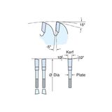 Trend Wood Mitre Saw Blade 216mm x 30mm x 48T CSB/CC21648