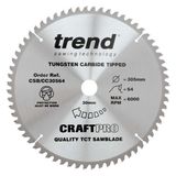 Trend Wood Mitre Saw Blade 305mm x 30mm x 64T CSB/CC30564