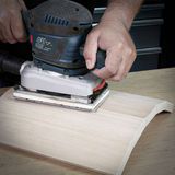 Trend Zirconium 1/3 Sheet Sanding Sheet 10 pc 93mm x 185mm 40 grit AB/THD/40Z