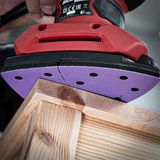 Trend Zirconium Detail sanding sheet 10pc 102mm x 151mm 40 grit AB/DET/40Z