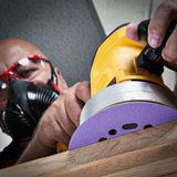 Trend Zirconium Random Orbital Sanding Disc 10pc 150mm 40 grit AB/150/40Z