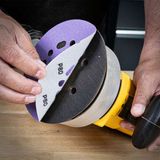 Trend Zirconium Random Orbital Sanding Disc 10pc 150mm 40 grit AB/150/40Z