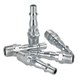 Sealey AC04 PCL Screwed Adaptor Male 1/4"BSPT - Pack of 5