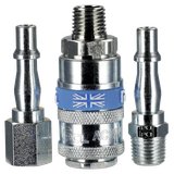 Sealey AC60 PCL Air Tool Coupling Kit 1/4"BSP 3pc