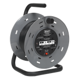 Sealey BCR153T 15m Cable Reel with Thermal Trip 4 x 230V