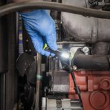 Sealey LED500SB 3W COB LED Super Beam Aluminium Mini Hand Torch