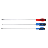 Sealey S0895 Extra-Long Screwdriver Set 3pc
