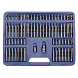 Sealey TRX-Star/Security TRX-Star/Hex/Ribe/Spline Bit Set 3/8" & 1/2"Sq Drive 74pc AK21974